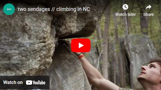 VIDEO:  two sendages // climbing in NC