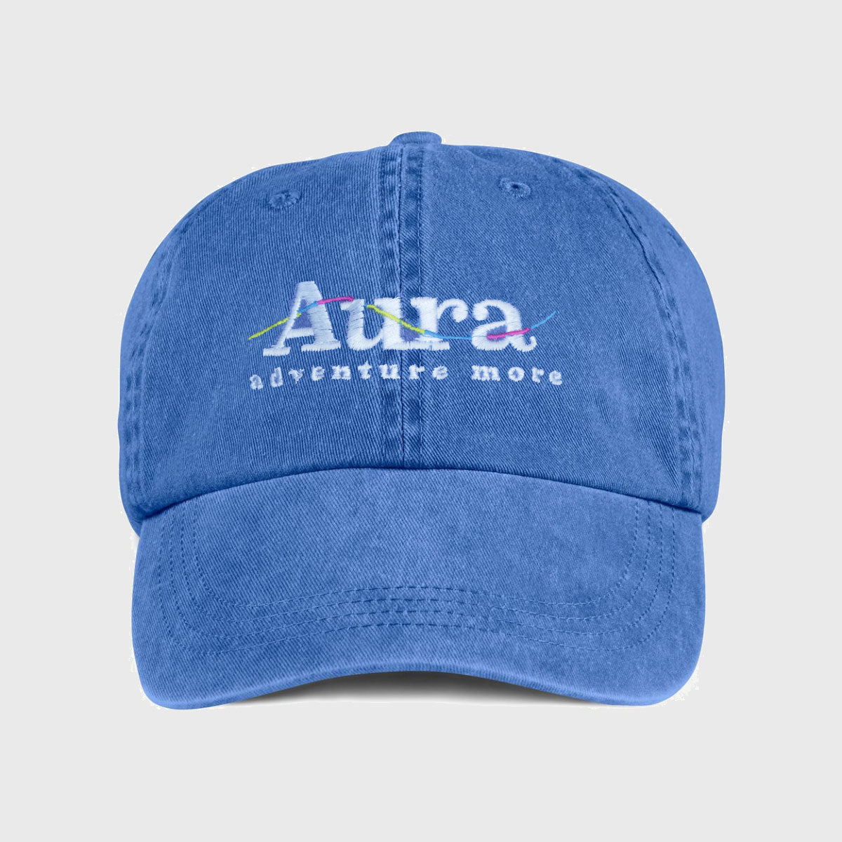 Vote for Adventure Embroidered Dad Hat - Blue