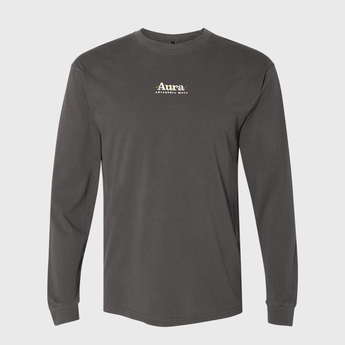 Vote for Adventure Embroidered Long Sleeve Tee - Shadow