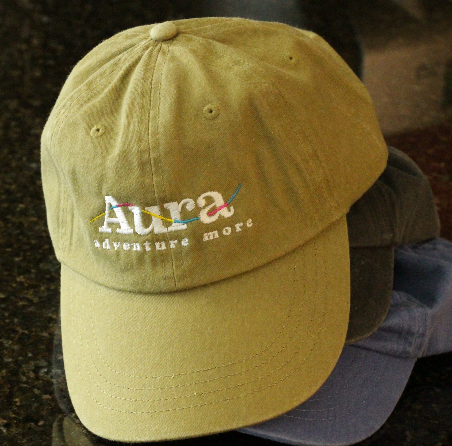Vote for Adventure Embroidered Dad Hat - Khaki